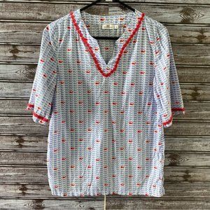 Vineyard Vines Girl's Whale Print Tunic/Beach Coverup Size‎ L 14